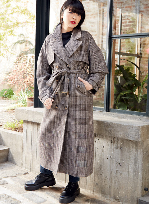 McCall's Sewing Pattern Misses' Jacket, Coat and Belt