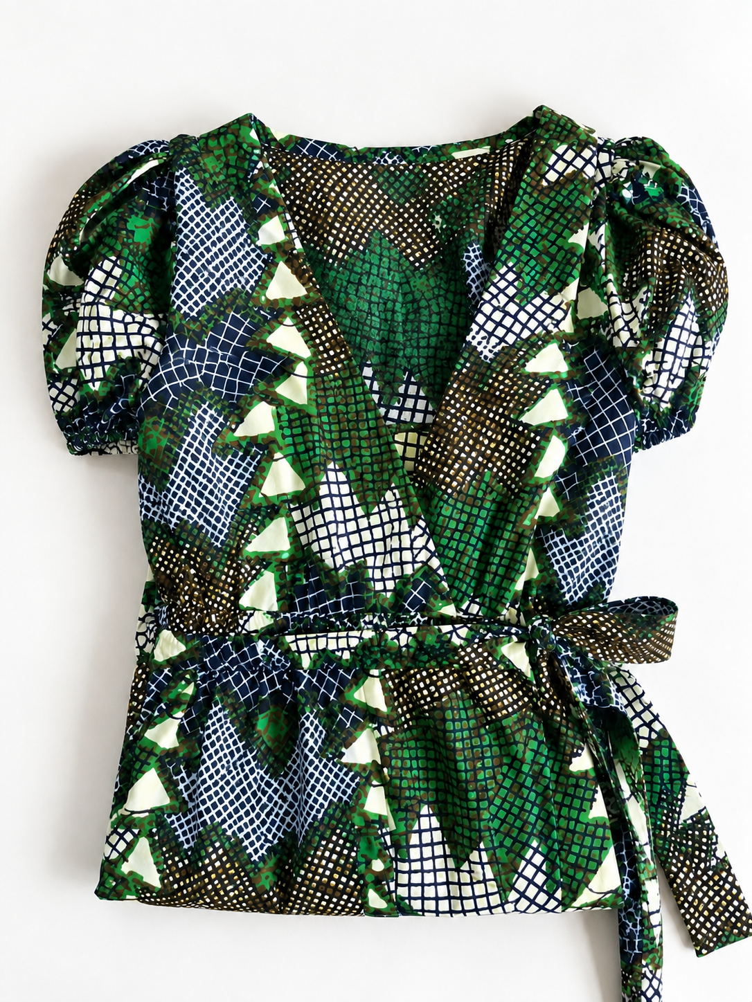 Zuri African Print Mini Dress