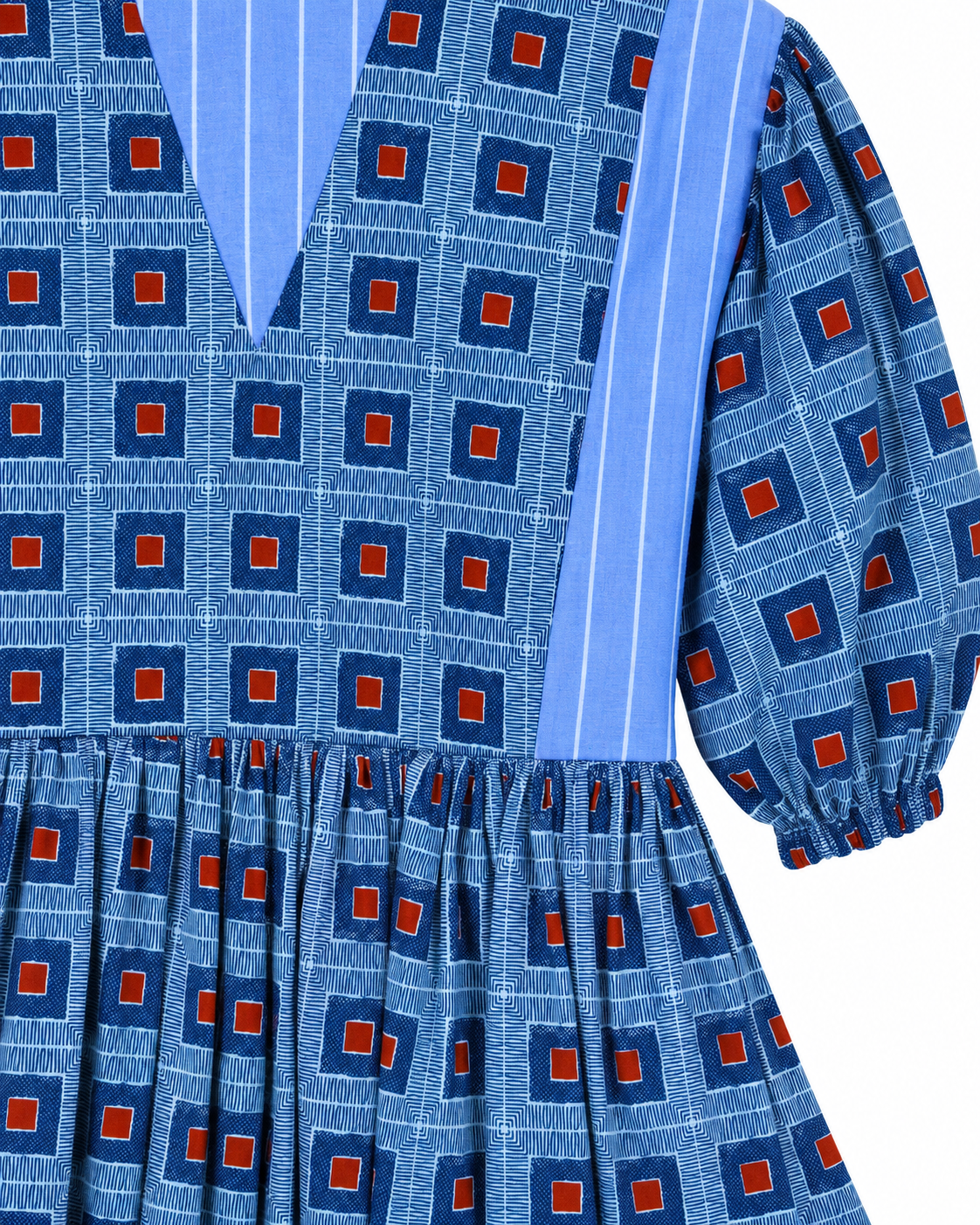 The Sky Cotton Midi Dress