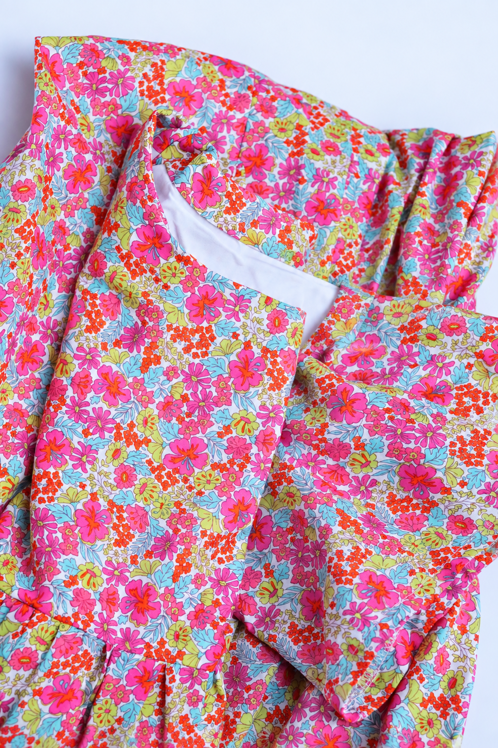 Pink Floral Maxi Dress