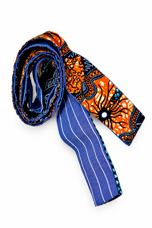 Mooi Reversible Statement Wrap Belt