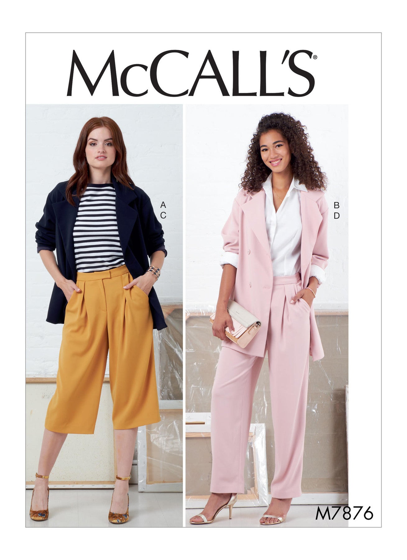 McCall's Sewing Pattern Misses' Jackets and Pants