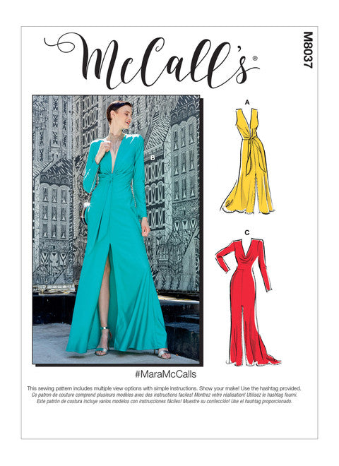 McCall's Sewing Pattern Misses' Occasion Dresses